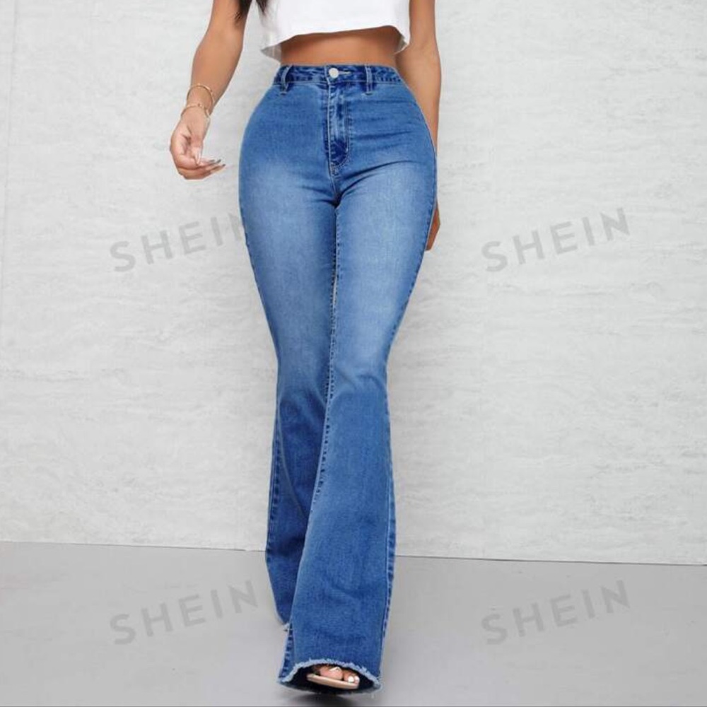 High Rise Flare Jeans